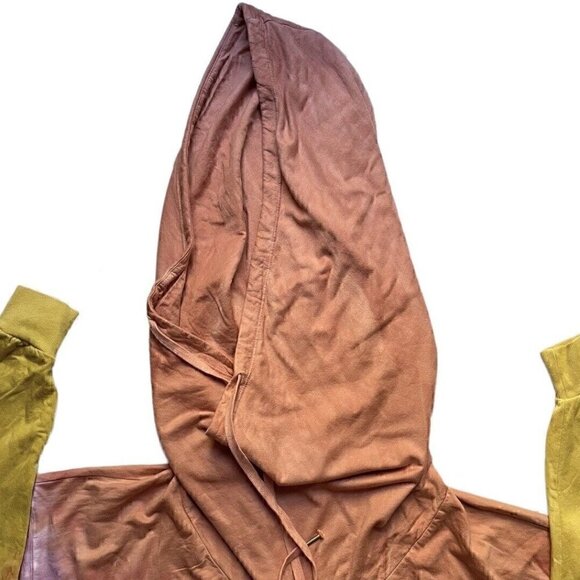 NWT Young Fabulous & Broke Piper Ombré Tie Dye Oversized Cowl Hoodie Women’s XS - Picture 7 of 12